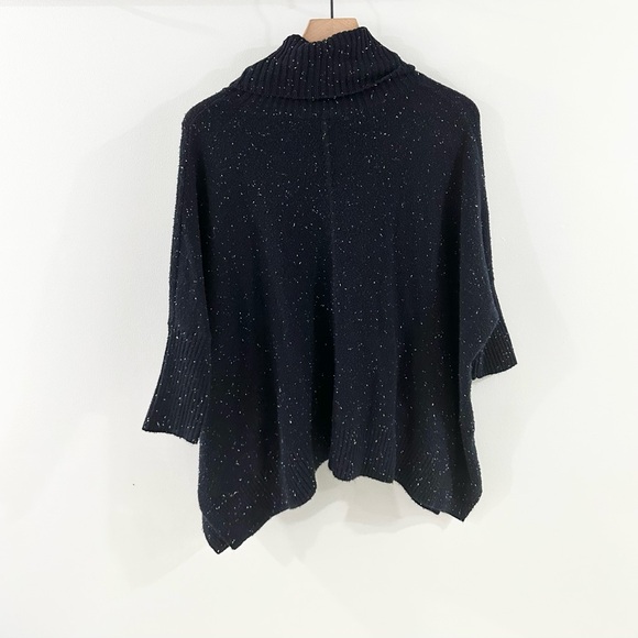 Loft Dolman Sleeve Navy Speckled Tunic Sweater Size XS - Picture 6 of 6